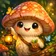 A vibrant and playful cartoon cat avatar with exaggerated features and a colorful fur pattern, suitable for a profile picture